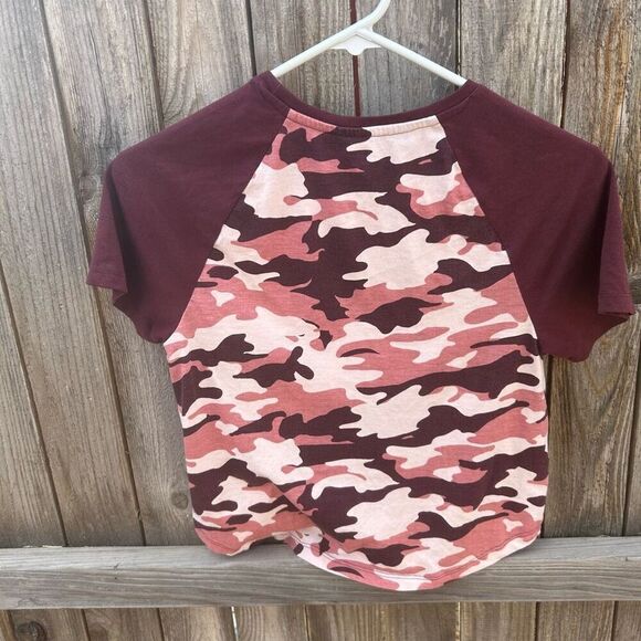 Dip t-shirt short sleeve size small pink camouflage - Picture 4 of 6